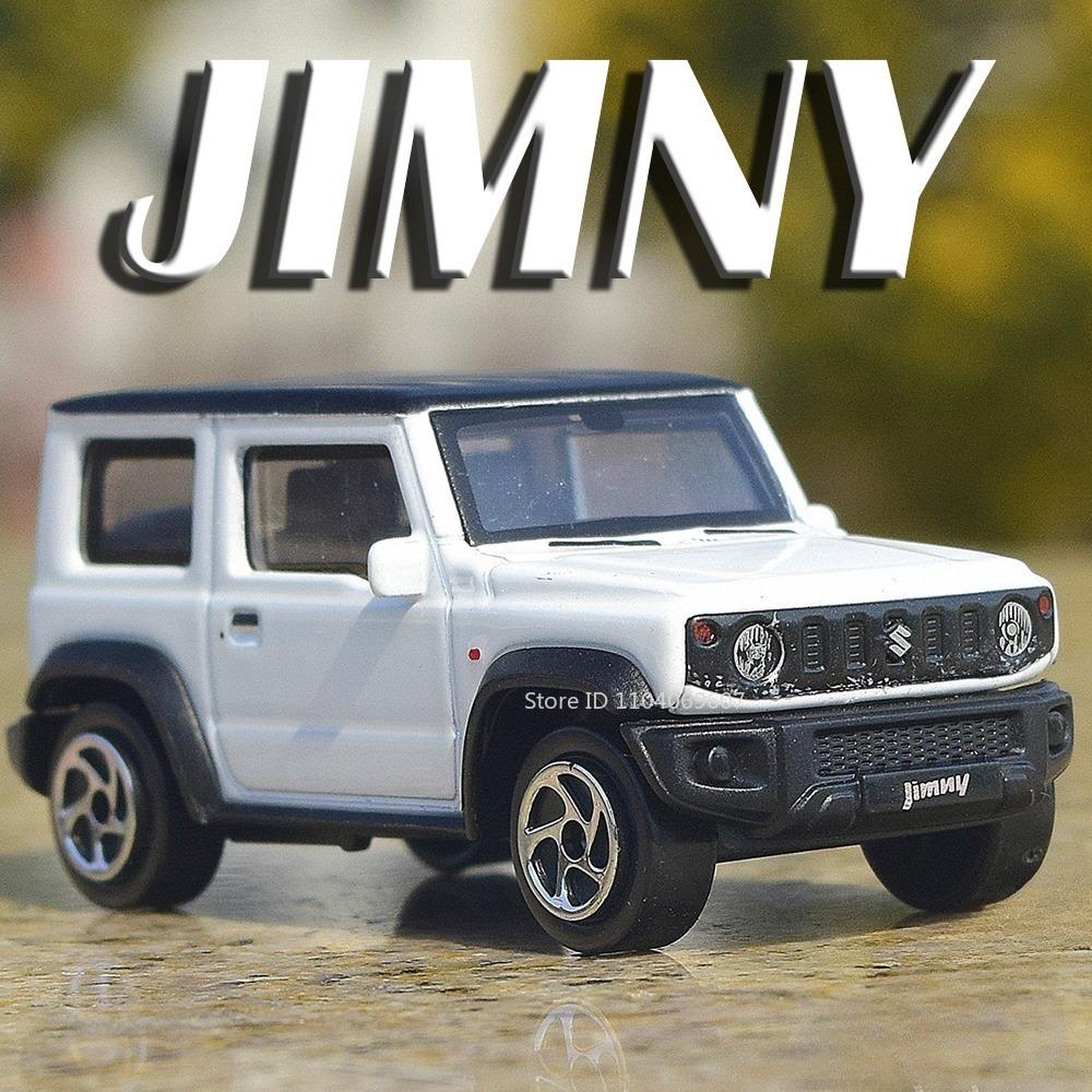 SCCF4 1:52 Suzuki Jimny Model Toy Cars Alloy Diecast Miniature Vehicles Slide Forward Exquisite Interior Shock Absorption Kids Gifts