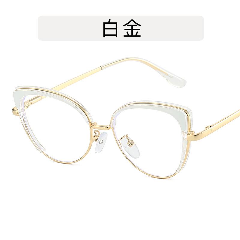

European American Style Women s Glasses Cat Eye Shape Anti Blue Light Glasses for Women High Quality Computer Glass
