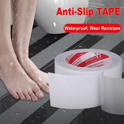 Anti-Slip Tape 5m Thicken Anti Slip Stickers High Friction Non Slip Traction Tape Abrasive Adhesive For Stairs Safety Tread Step