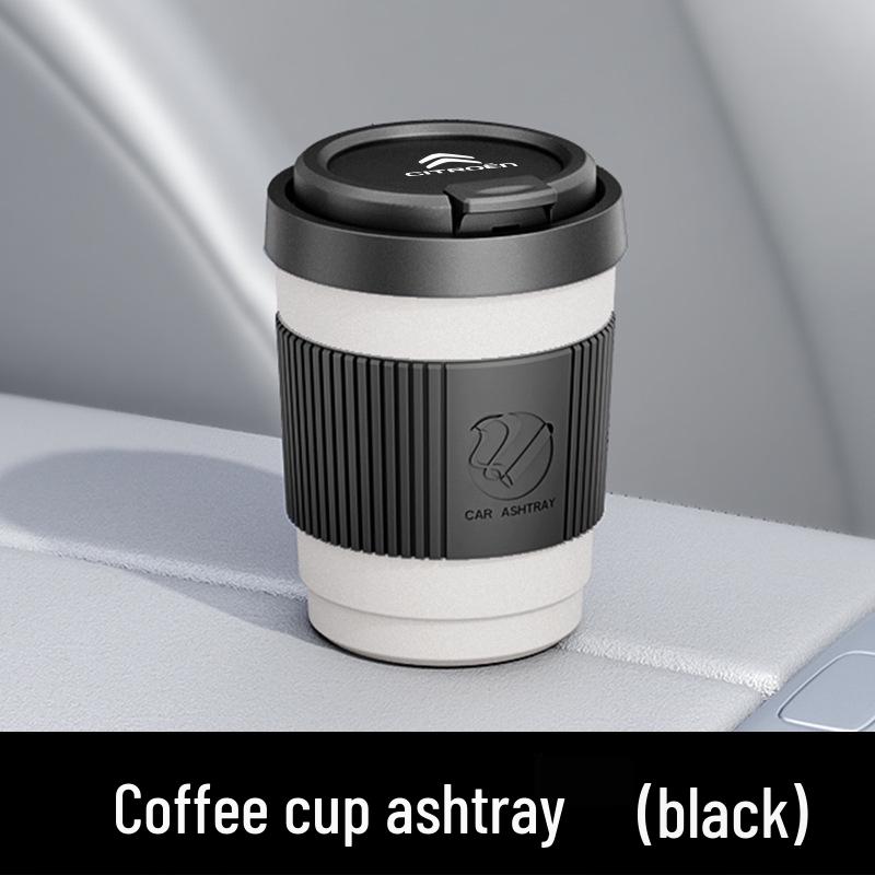 

Citroën Versailles C5 X & Tianyi C5 Car Ashtray, Flame Retardant, Anti-Ash, Creative Coffee Cup for Men & Women