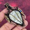 K2 Jasper Pendant Copper Wire Wrapped Jewelry Handmade Natural Gemstone Pendant