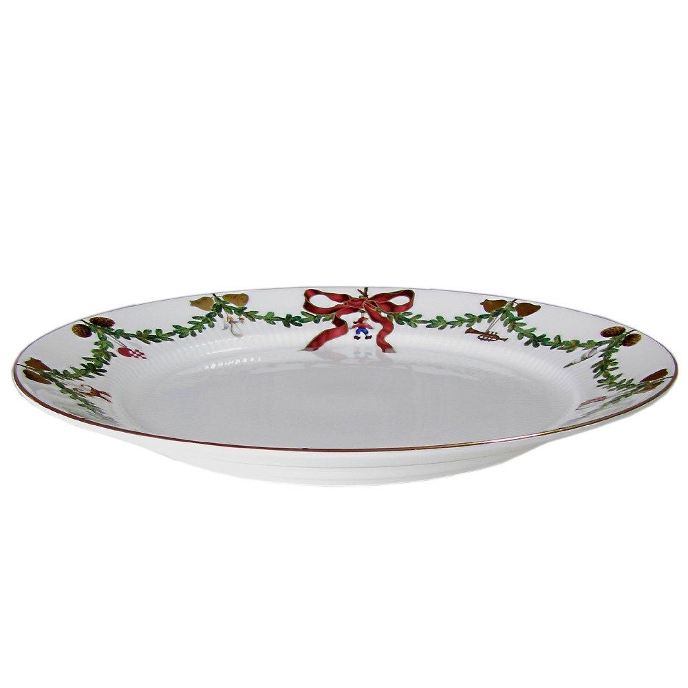 ROYAL COPENHAGEN Star Fluted Christmas Collection Speiseteller, 27cm, 2503627 [Parallelimport]