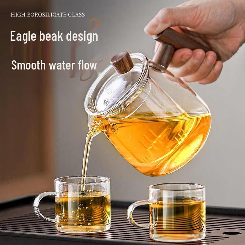 HANDUNYOU 11-Piece Glass Tea Set