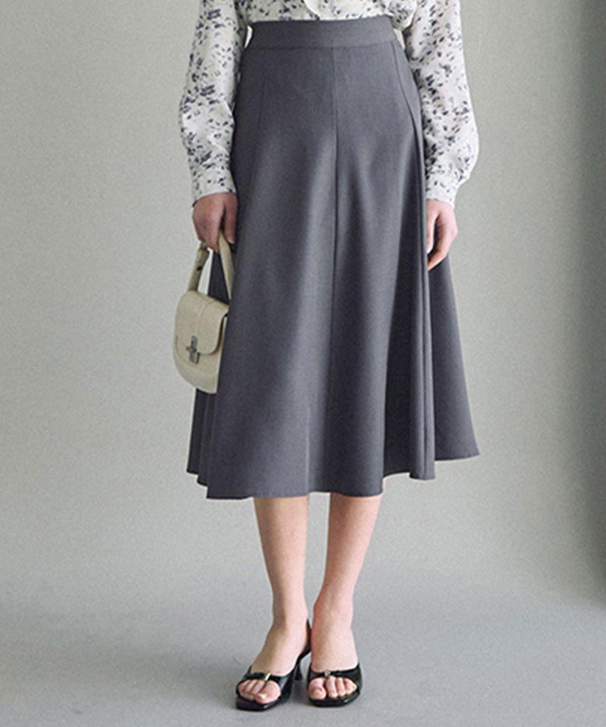 LUSIDA Abella Flare Long Skirt