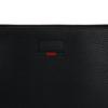 Gucci Pochette da Polso in Pelle Nera con Striscia Web e Dettagli Dorati per Uso Quotidiano di Lusso Unisex