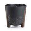 Donica Moss Recykling Czarny Beton