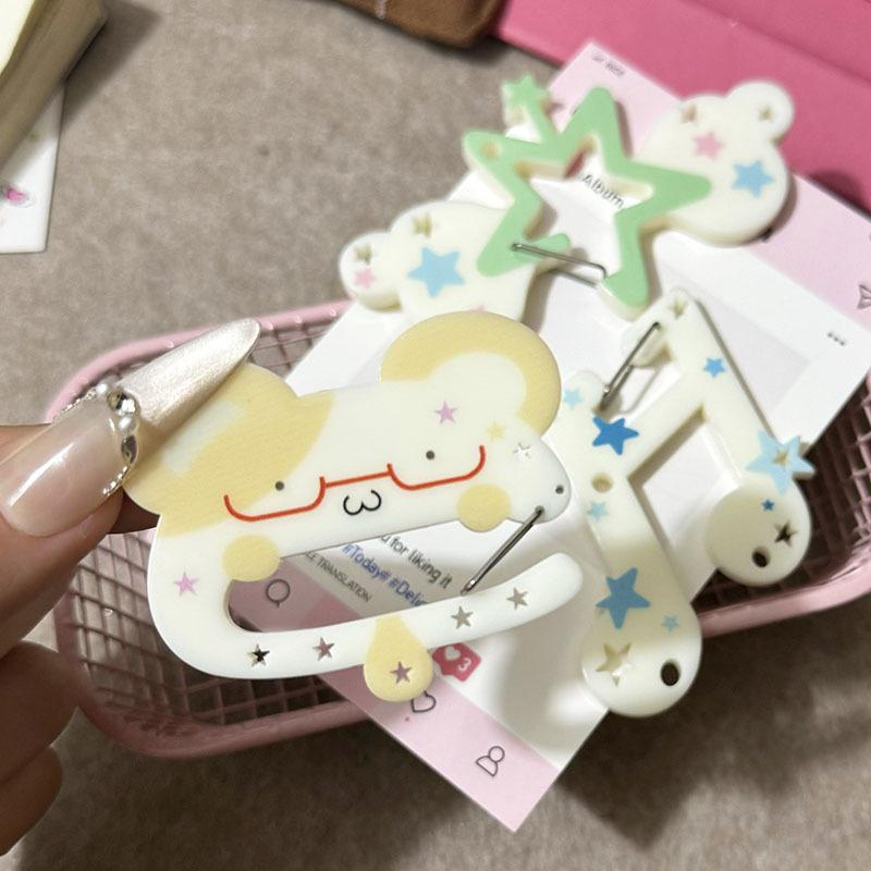 Kreativ Form Karbinhake Koreansk Handtält Dekoration Ryggsäck Hänge Tecknad Väskberlocker Ryggsäcksaccessoarer