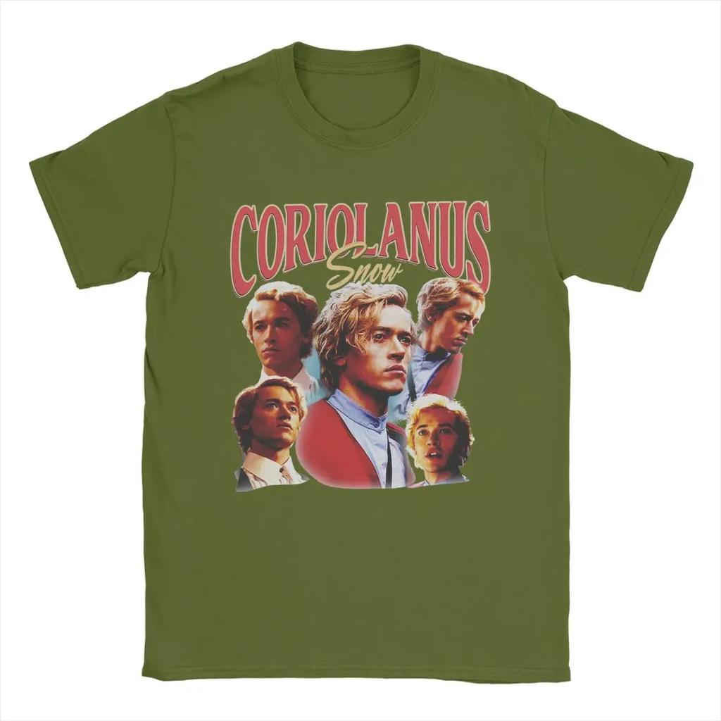 Men's Coriolanus Snow I Can Fix Him T Shirt Tom Blyth 100% Cotton Clothing Hipster Round Collar Tees Printed T-Shirts
