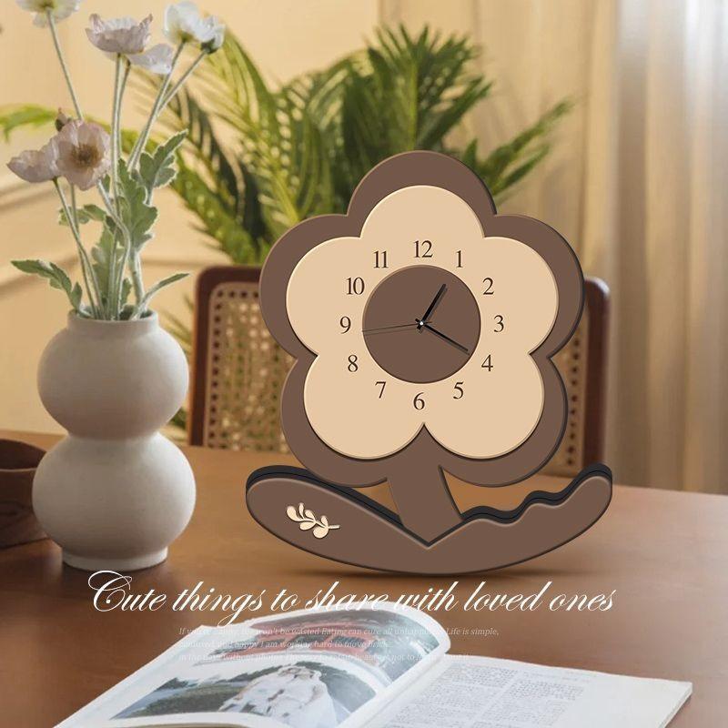 New Chinese-style Table Clock, Pendulum, Desktop Living Room Watch, High-end Desktop Home Decoration Item