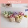 Grass Child Basket Breathable Material Handheld Basket Suitable For Daily Use