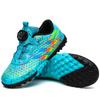 Girls' football shoes, children's rotating button broken nail sneakers, boys' competition training shoes, and older children's running shoes