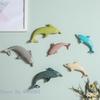 Wall Decoration Ceramic Suspension Dolphin Fish Color Ocean Background Wall Children's Room Decoration Accessories Baby Nursery