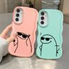 Case for Samsung Galaxy A14 A13 A15 A21s A11 A52 A12 A16 Soft Phone Cover A03 A22 A33 A23 A04 A06 A05 A53 Line People