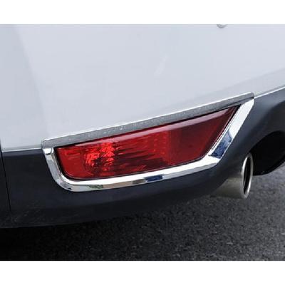For Mazda Cx-5 Cx5 KF 2017-2021 Chrome Rear Fog Light Lamp Cover Trim Strip