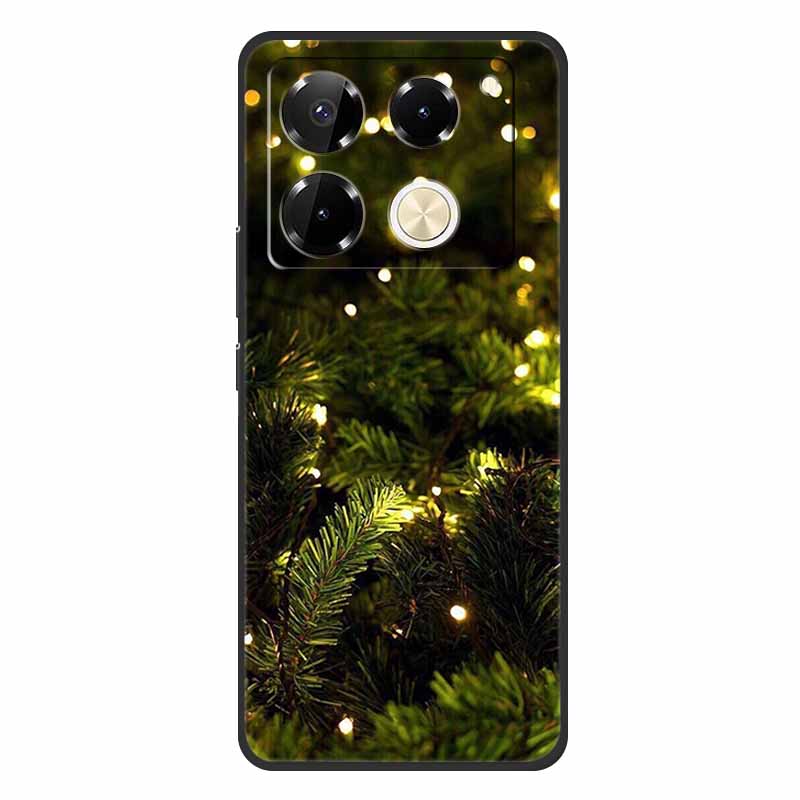 2024 Christmas Phone Cases For Infinix Note 40 Pro 4G 5G Cases Soft TPU Silicone For Note 30 4G  5G  Infinix Note 40Pro 30Pro 4G