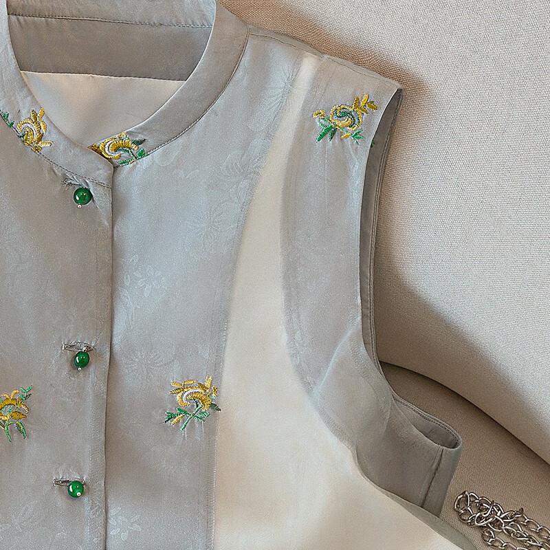 Women's New Chinese Style Embroidered Vest