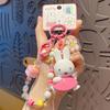 Kawaii Anime Miffy Rabbit Keychain Doll Cutegirlish Cartoon Creative Diy Keychain Schoolbag Girl Gift