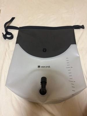 Snow Peak FP-130 Soft Water Jug 14L Foldable Camping Container Near Mint