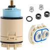 RP70538/RP73625 Single Function Pressure Balance Cartridge, Shower Valve Cartridge Compatible with Peerless/Delta Single Handle Tub/Showers Faucet