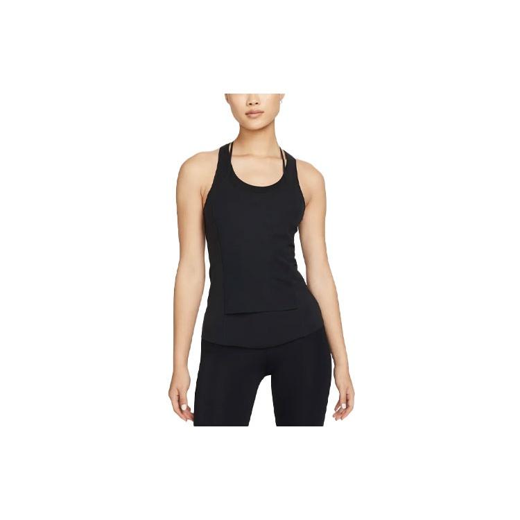 Nike Tank Tops Women's Black Moderate Racerback DM7005-010