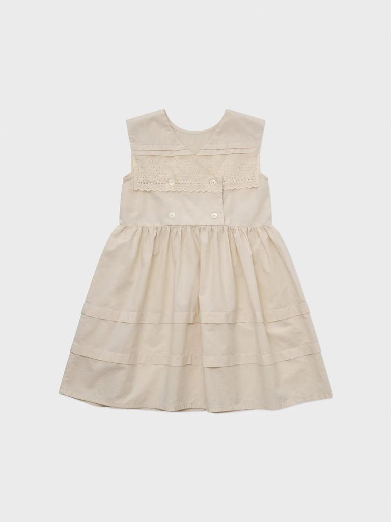 2025 Spring/Summer LOU New Children's Sleeveless Tencel Cotton Dress Collection