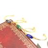 Hand-Wound Natural Stone Crystal Stone Moonstone Gold Hemming Bracelet Bracelet Bracelet B15