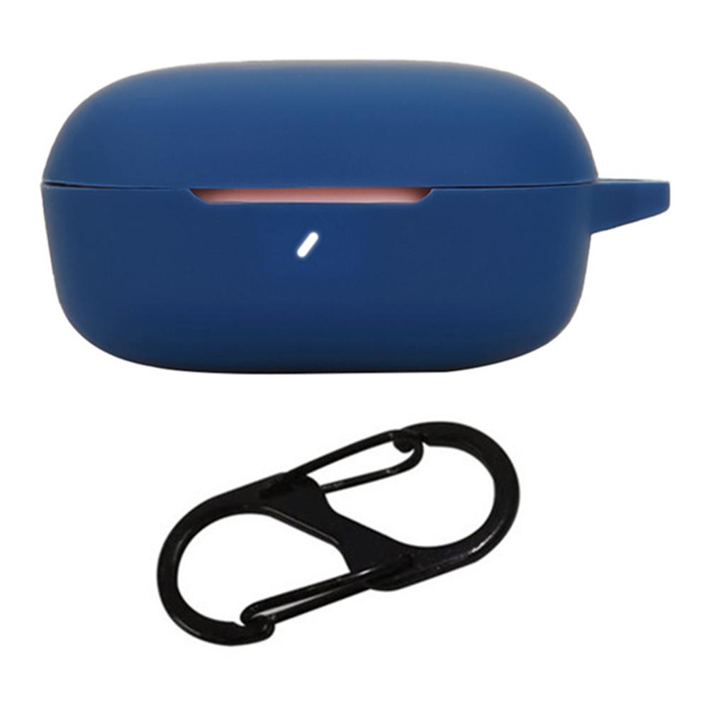 For JBL T280TWS X3 Case with Anti-Lost Buckle Bluetooth-compatible Earbuds Silicone Protective Cover E