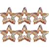 Laser Cutout Star Hair Clips Girl Ponytail Claw Shark Clip Back of Head Hair Accessories