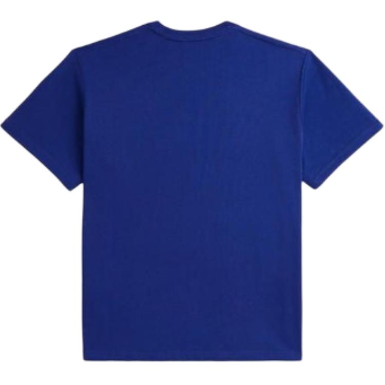 Polo Ralph Lauren Camiseta de Manga Corta de Cuello Redondo y Ajuste Holgado de Color Sólido para Mujer tops Azul WMPOKNINCU21162-999