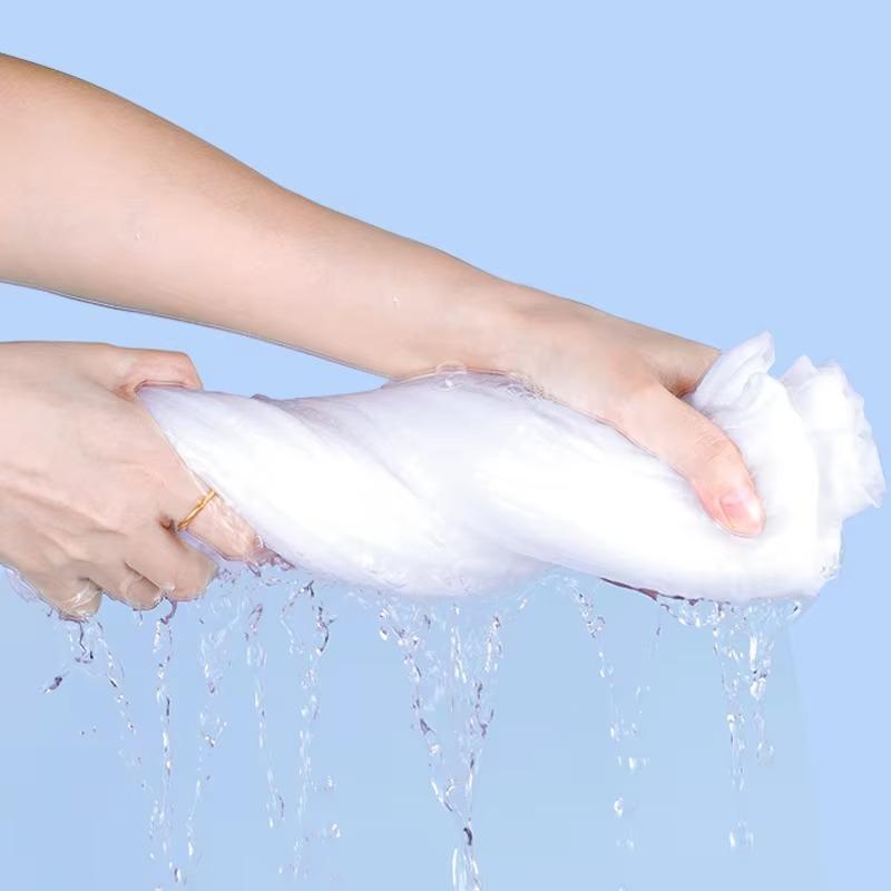 140×70cm Disposable Bath Towels, Thickened Portable Non‑Woven Towels for Home Travel Hotel, Large Size Soft Bath Towel Facial Tissue