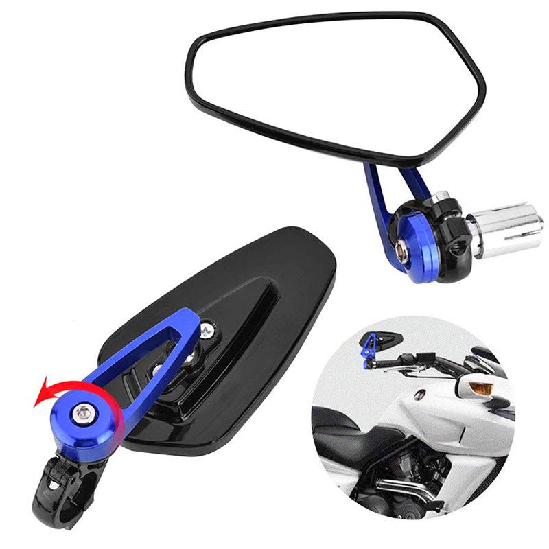 Universal Retro Aluminum CNC Motorcycle Handlebar Mirrors for Harley/CF150NK.