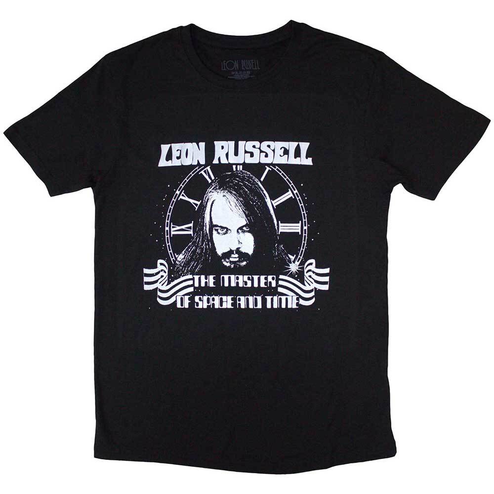 Leon Russel Space  Time T-Shirt Black New Unisex T-Shirt S