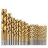 Bingyu BJ-346 High-Speed Steel Titanium Twist Drill Bit Set