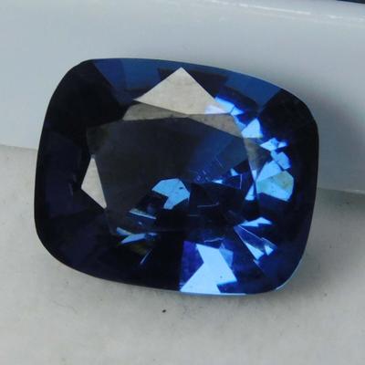 Natural Blue Sapphire 9.36ct Cushion Cut AA++ Certified Loose Gemstone