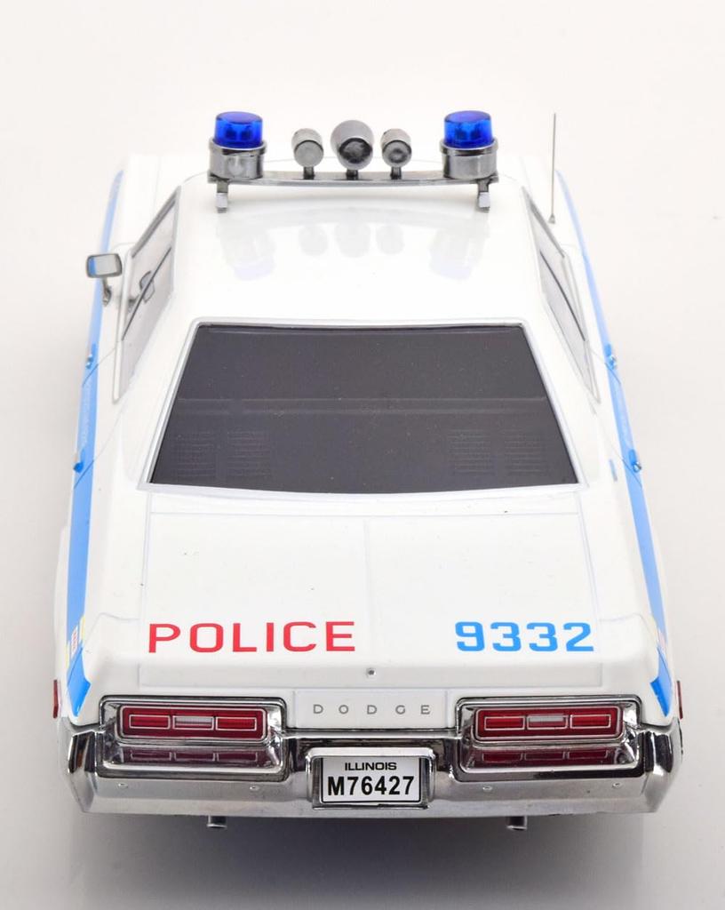 KK Scale Dodge Monaco 1974 Chicago Police Finished Product 1/18