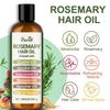 100% Pure Rosemary Oil For Hair Growth With Castor, Batana, Jojoba Oil - Infused With Biotin & Vitamin E-Blend of Effective Hair Oil for Hair Growth-S