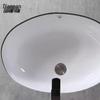 Dianpan Embedded Ceramic Bathroom Sink