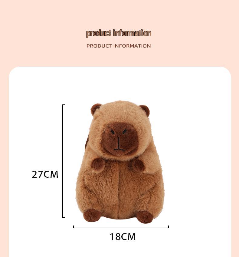 Capybara Car Hanging Tissue Box Holder