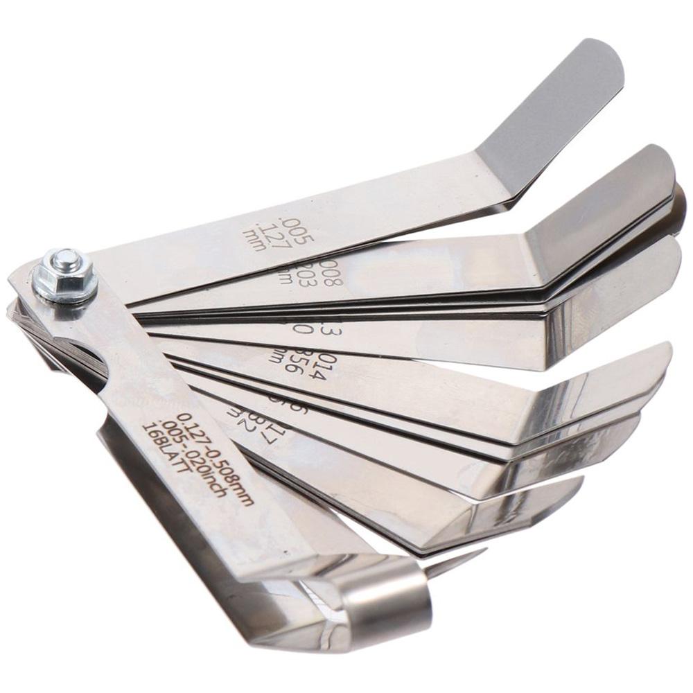 Standard SAE Thickness Gauges Stainless Steel Offset Valve  Repair, Bass Guitar, Spark Plugs