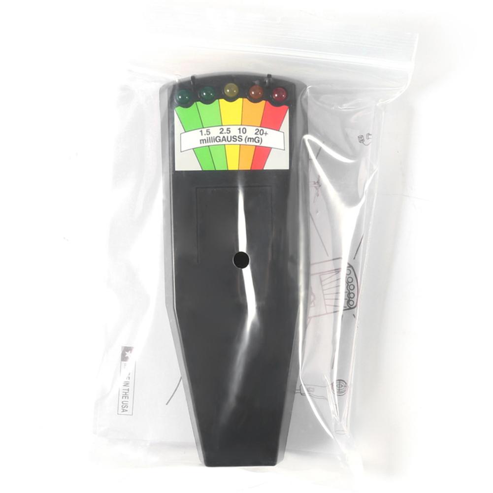 K2 EMF Meter 5-LED Indicator Light LCD Digital Electromagnetic Field Radiation Tester EMF Measurement Instrument