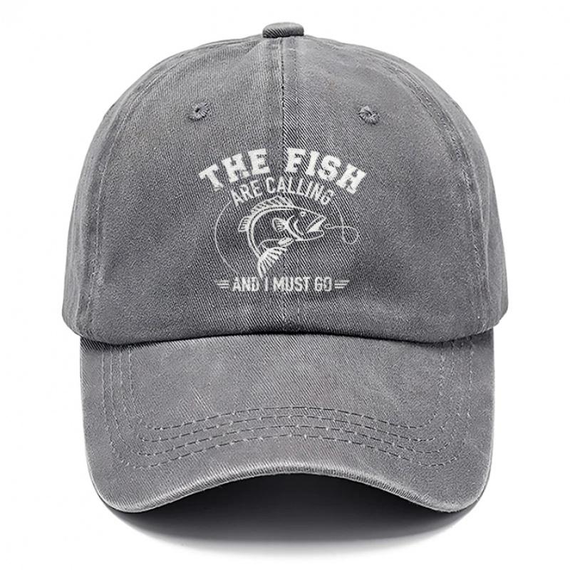 Pc of FishingThemed Baseball Cap Suitable for Men Casual Cap for Women Outdoor Trucker Hat Stylish Baseball Caps Breathab