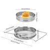 Double Layer Honey Filter Stainless Steel Ultra-fine Mesh Filter Belt with Adjustable Handle for Coarse  Fine Screen Collection