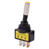 1pc 12mm LED Switch Automotive Lighting Switch LED ASW-15D SPST 2 Position 3 Pin ON OFF 12/24V DC Self-locking Switch