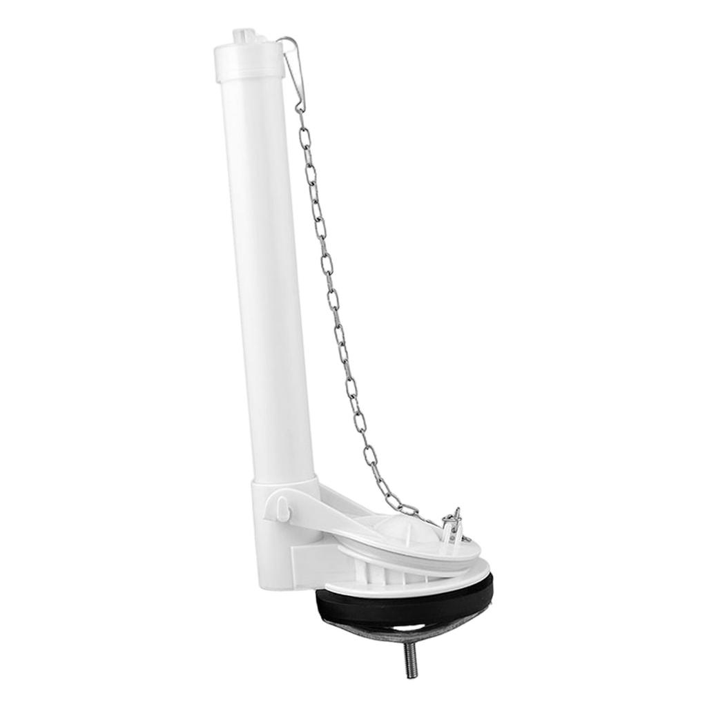 Toilet Flush Valve Repair Kit Easy Install with Flapper and Chain High Performance Toilet Cistern Wire Control Split Drain Valve