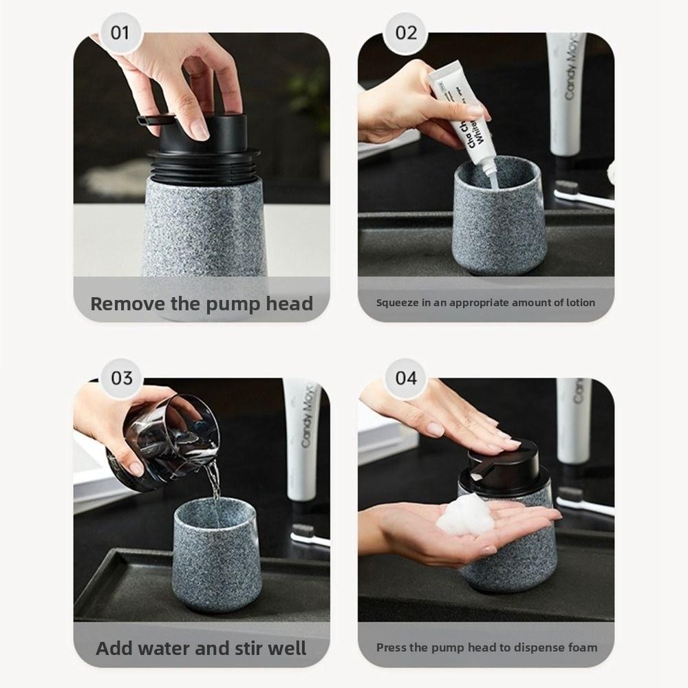 Multifunctional Wood Grain Soap Dispenser Refillable Liquid Lotion Storage Bottles  Restaurant
