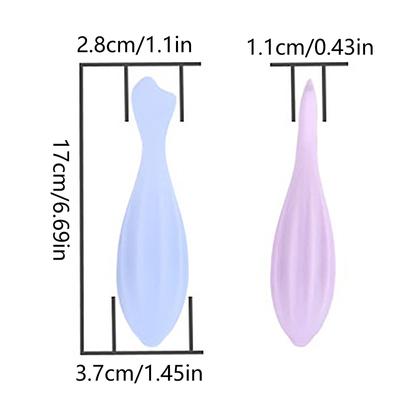 Rullo Viso Per Viso E Occhi Viso Bellezza Rullo Strumenti Cura Della Pelle Gua Sha Massaggio Facciale Rullo Viso In Silicone Bellezza