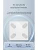 Bluetooth Rechargeable Smart Body Scale for Women - High-Precision, Connects to Phone