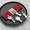 Picnic Travel Tableware Folding Utensils Stainless Steel Spork Fork Cutlery Spoon