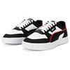 Puma Caven Dime Synthetic Leather Low-Top Sneakers Unisex Sneakers White Black Red 384953-16