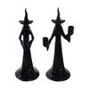 Witch Figure Candle  For Home   Slip Base Resin For Halloween
